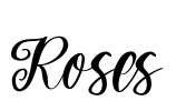 Roses Font Image