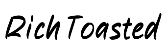 Rich Toasted Font Image