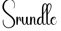 Srundle Font Image