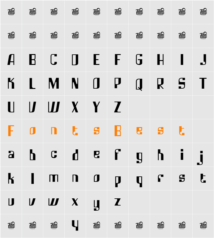 VAKULTA Trial Character Map