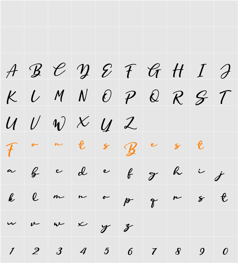 Wotham Character Map