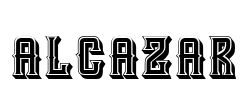Alcazar Font Image