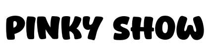 Pinky Show Font Image