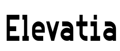 Elevatia Font Image