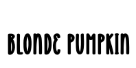 Blonde Pumpkin