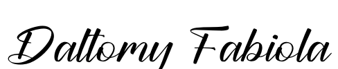 Daltomy Fabiola Font Image