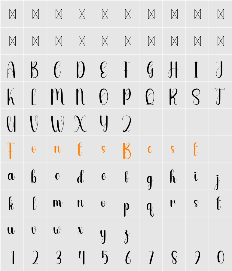 Speak Character Map