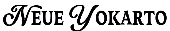 Neue Yokarto Font Image