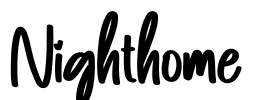 Nighthome Font Image
