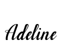 Adeline Font Image