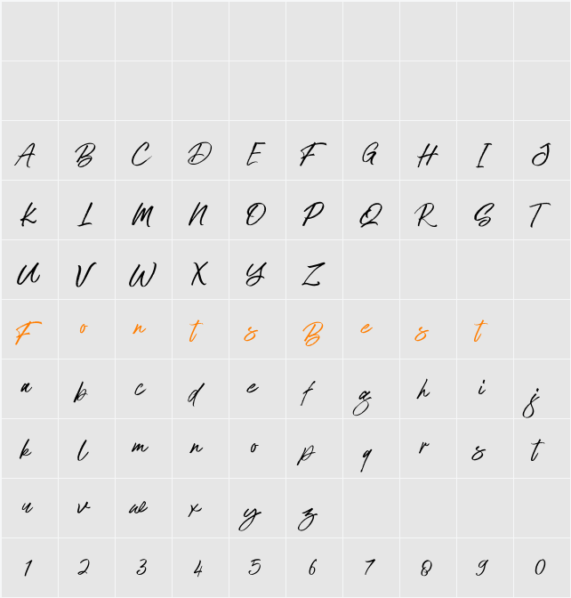 Antreg Slapoy Character Map