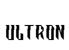 ultron Font Image