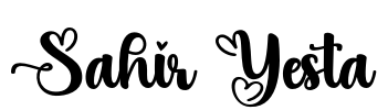 Sahir Yesta Font Image