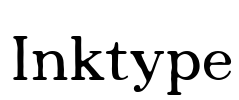 Inktype Font Image