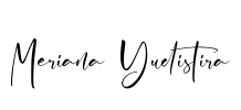 Meriana Yudistira Font Image
