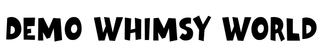 Demo Whimsy World Font Image