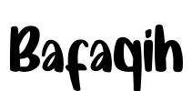 Bafaqih Font Image