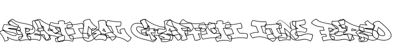 Spartical Graffiti Line PERSO Font Image
