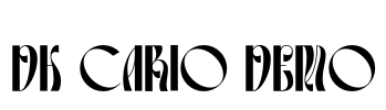 Dh Cario DEMO Font Image