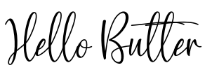 Hello Butter Font Image