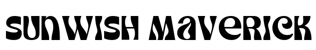 Sunwish Maverick Font Image