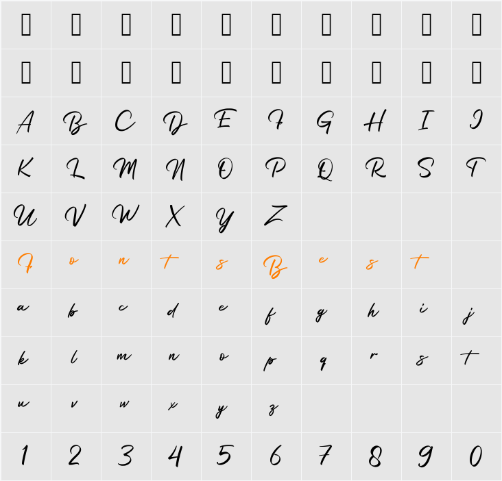 Sattria Handsome Character Map