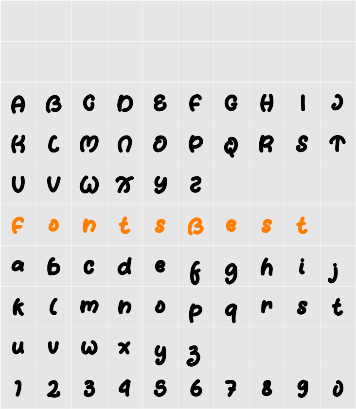 Doggy Papaw Demo Character Map