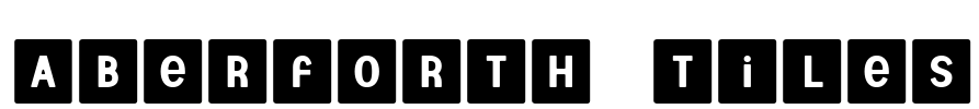 Aberforth Tiles Font Image