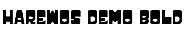 HAREWOS DEMO BOLD