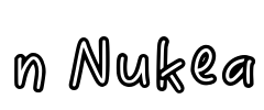 n Nukea Font Image