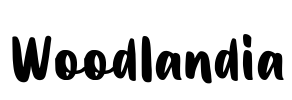 Woodlandia Font Image