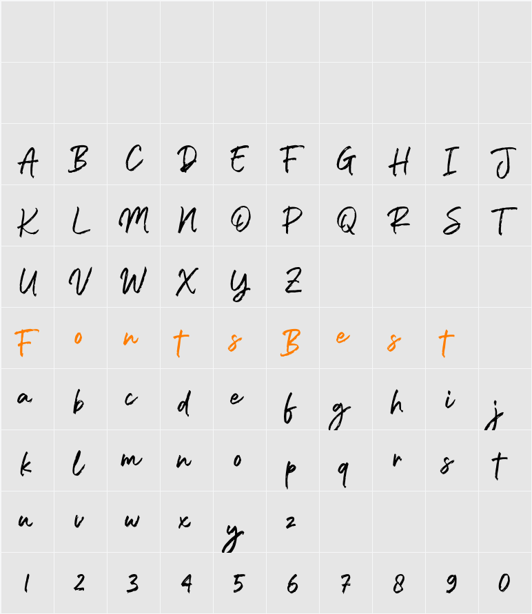 Outlook Character Map