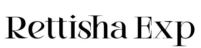 Rettisha Exp Font Image