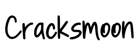 Cracksmoon Font Image