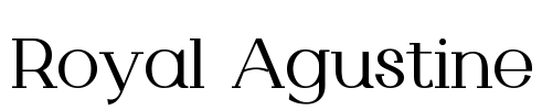 Royal Agustine Font Image