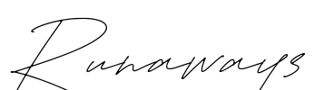 Runaways Font Image