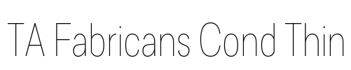 TA Fabricans Cond Thin