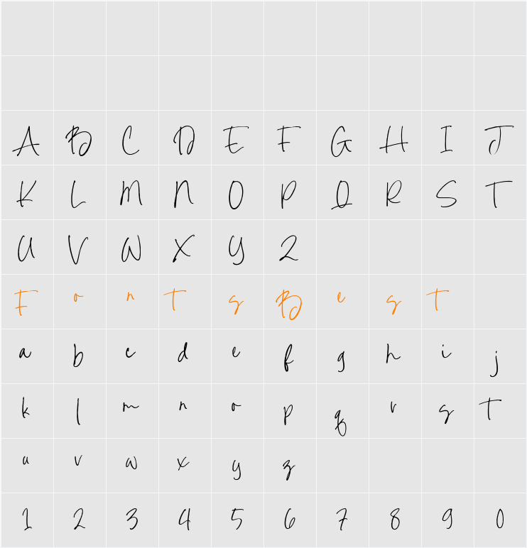 Babetti Martha Character Map