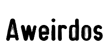 Aweirdos Font Image