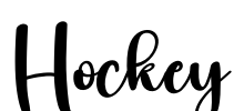 Hockey Font Image
