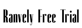 Ranvely Free Trial Font Image