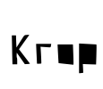 Krop Font Image