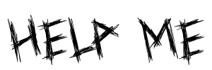 Help Me Font Image