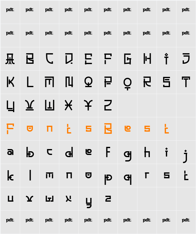 DAEBAK MROWtrial Character Map