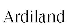 Ardiland Font Image