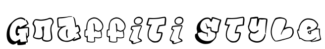 Graffiti Style Font Image
