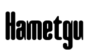 Hametgu Font Image