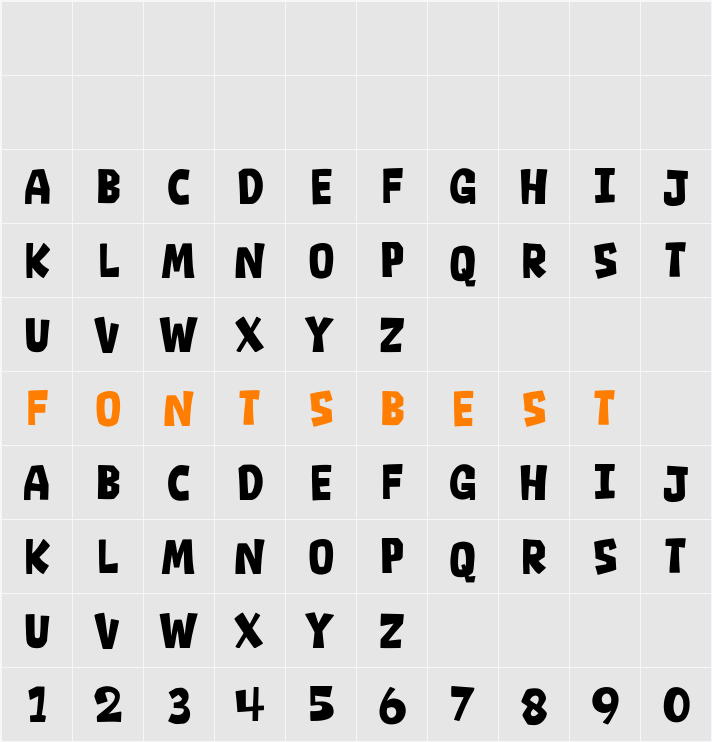 Besty Land Character Map