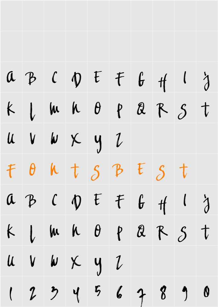 Aeros Character Map