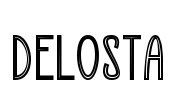 Delosta Font Image
